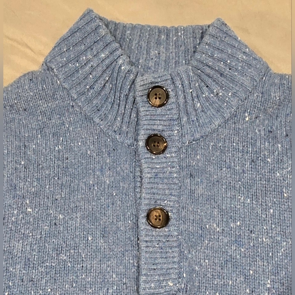 Neiman Marcus Men's Cashmere Textured Sweater Size Large - Picture 2 of 6